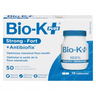 Bio-K+ Probiotic Capsules + Antibiofix